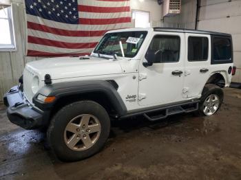  Salvage Jeep Wrangler