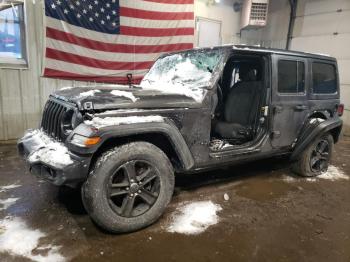  Salvage Jeep Wrangler