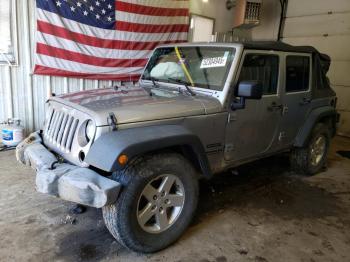  Salvage Jeep Wrangler