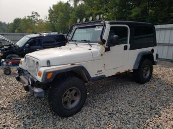  Salvage Jeep Wrangler