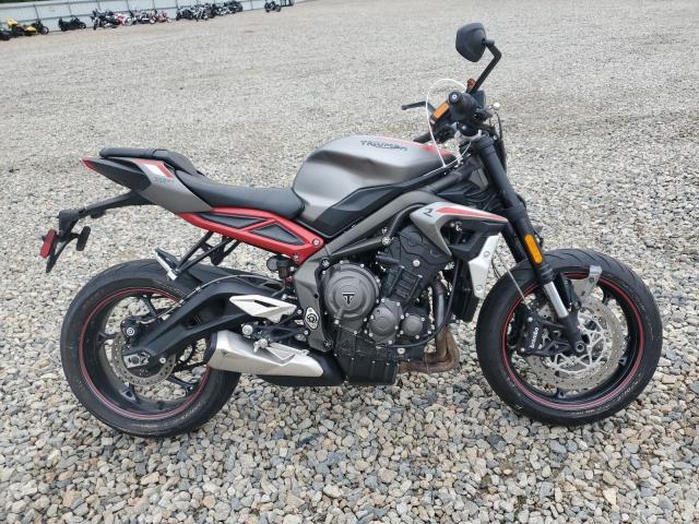  Salvage Triumph Motorcycle Street