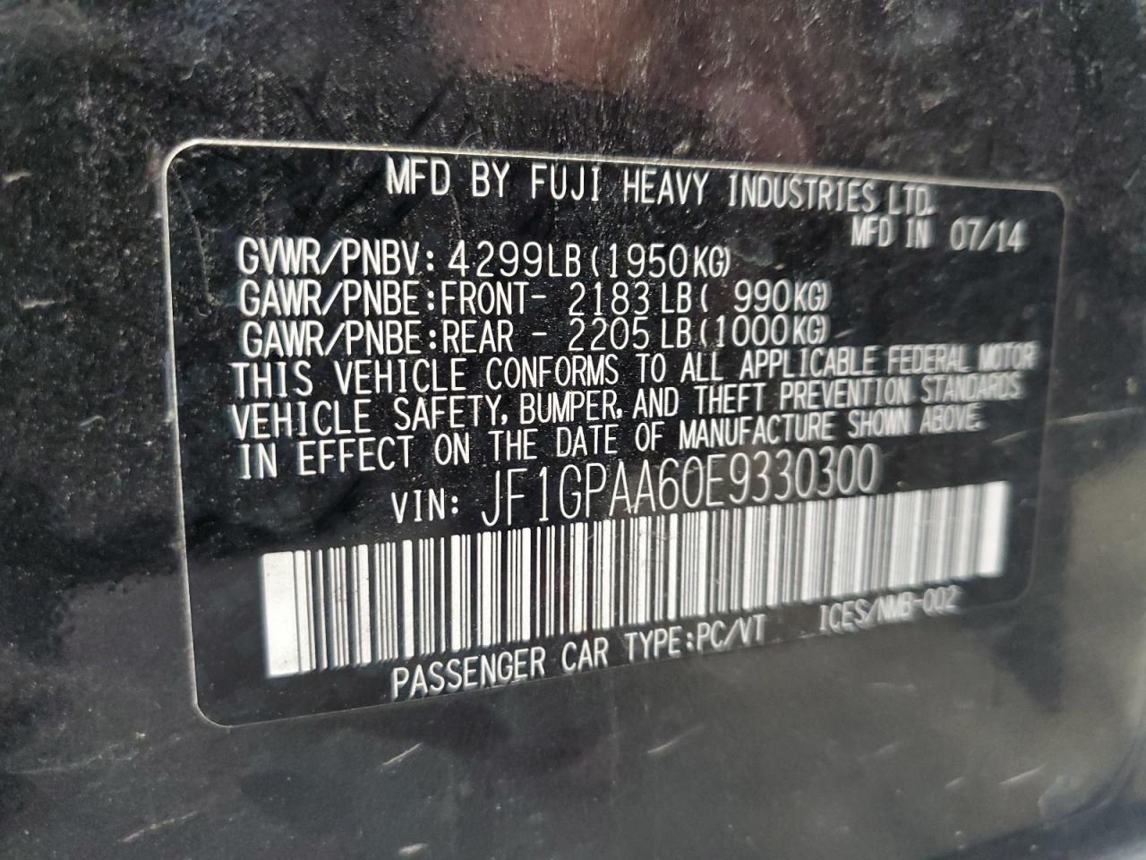 Subaru Impreza Image 9