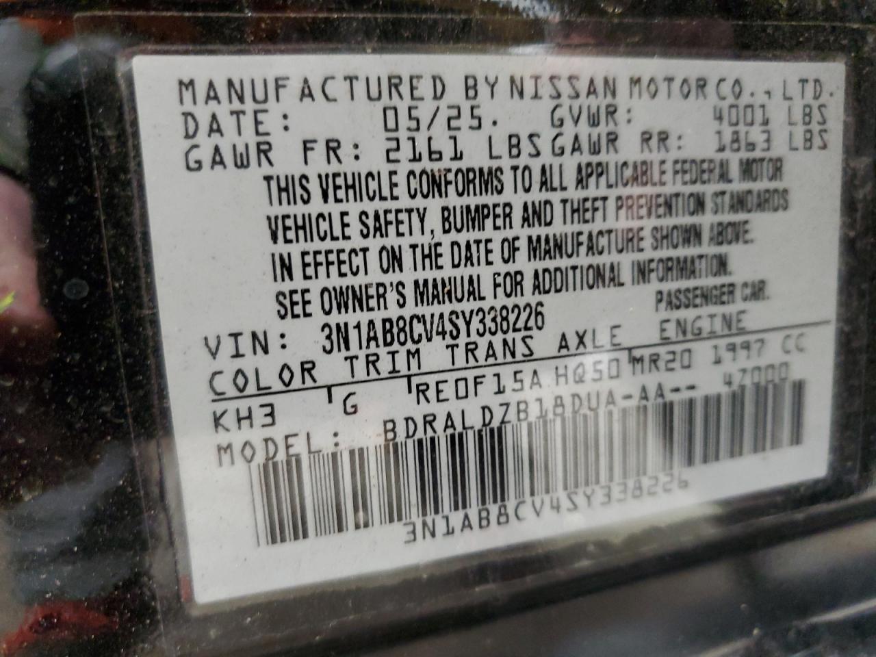 Nissan Sentra Sv Image 11