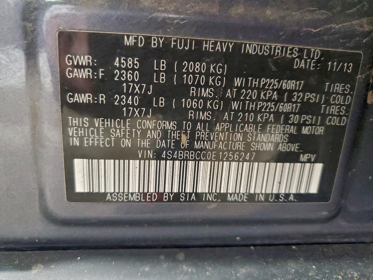 Subaru Outback 2.5i Premium Image 11