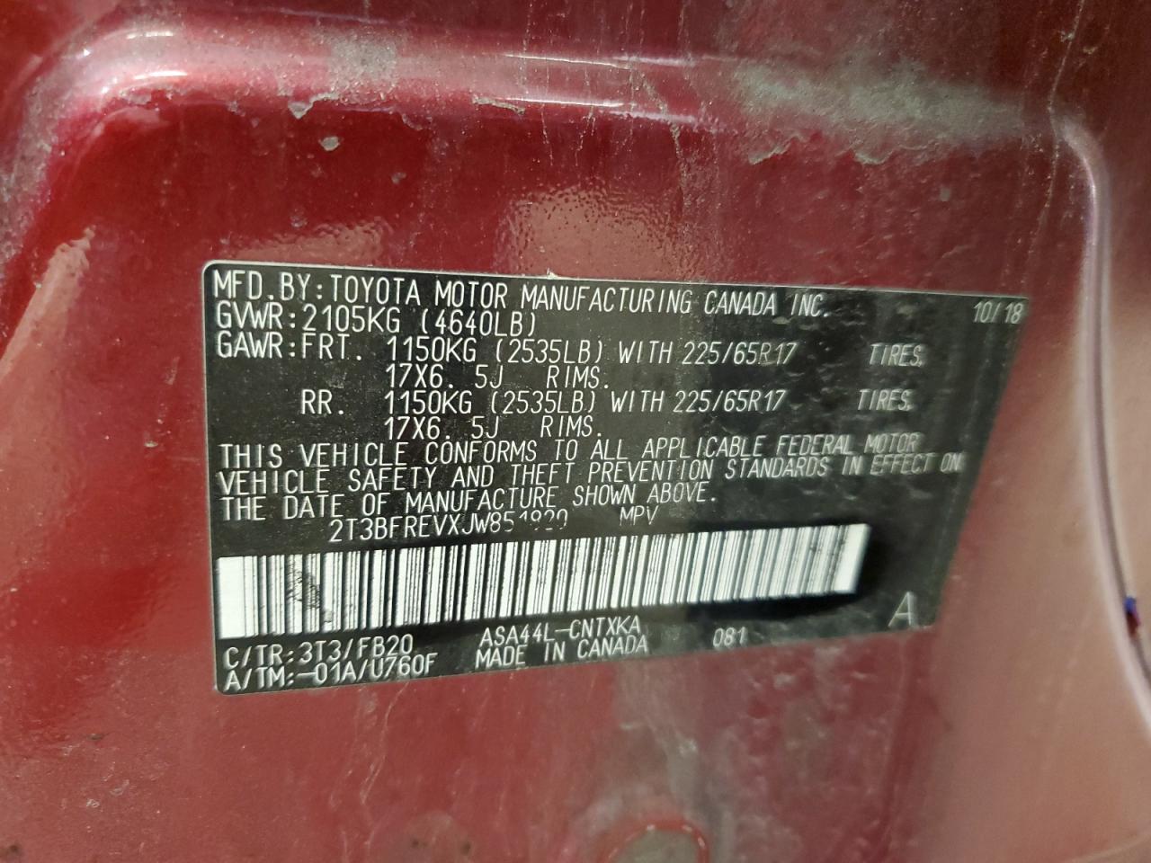 Toyota RAV4 Le Image 7