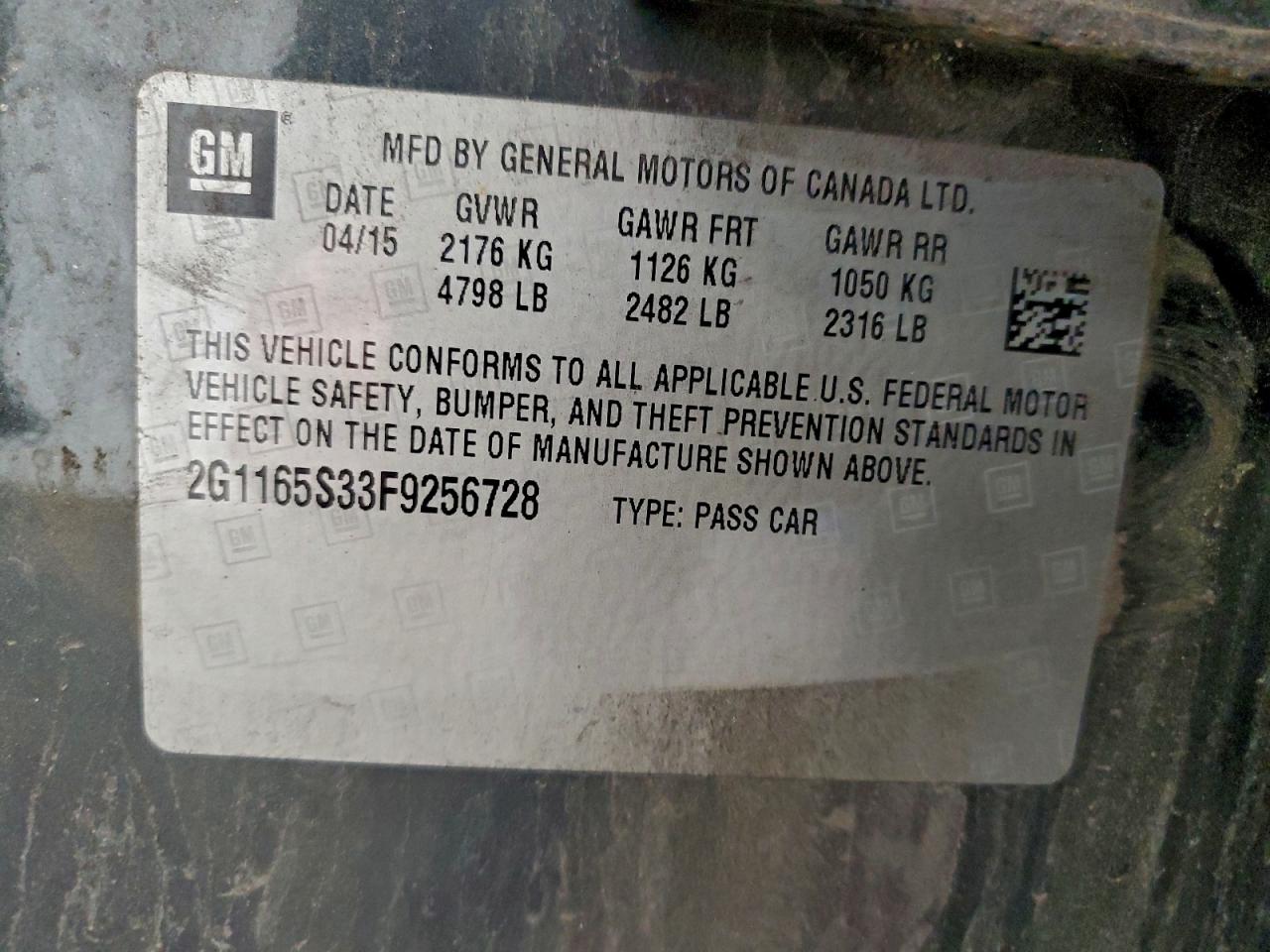 Chevrolet Impala Ltz Image 11