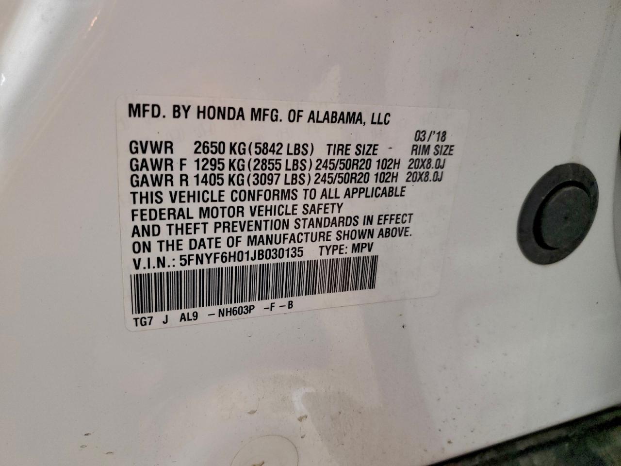 Honda Pilot Elite Image 3