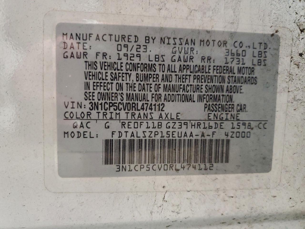 Nissan Kicks Sv Image 11