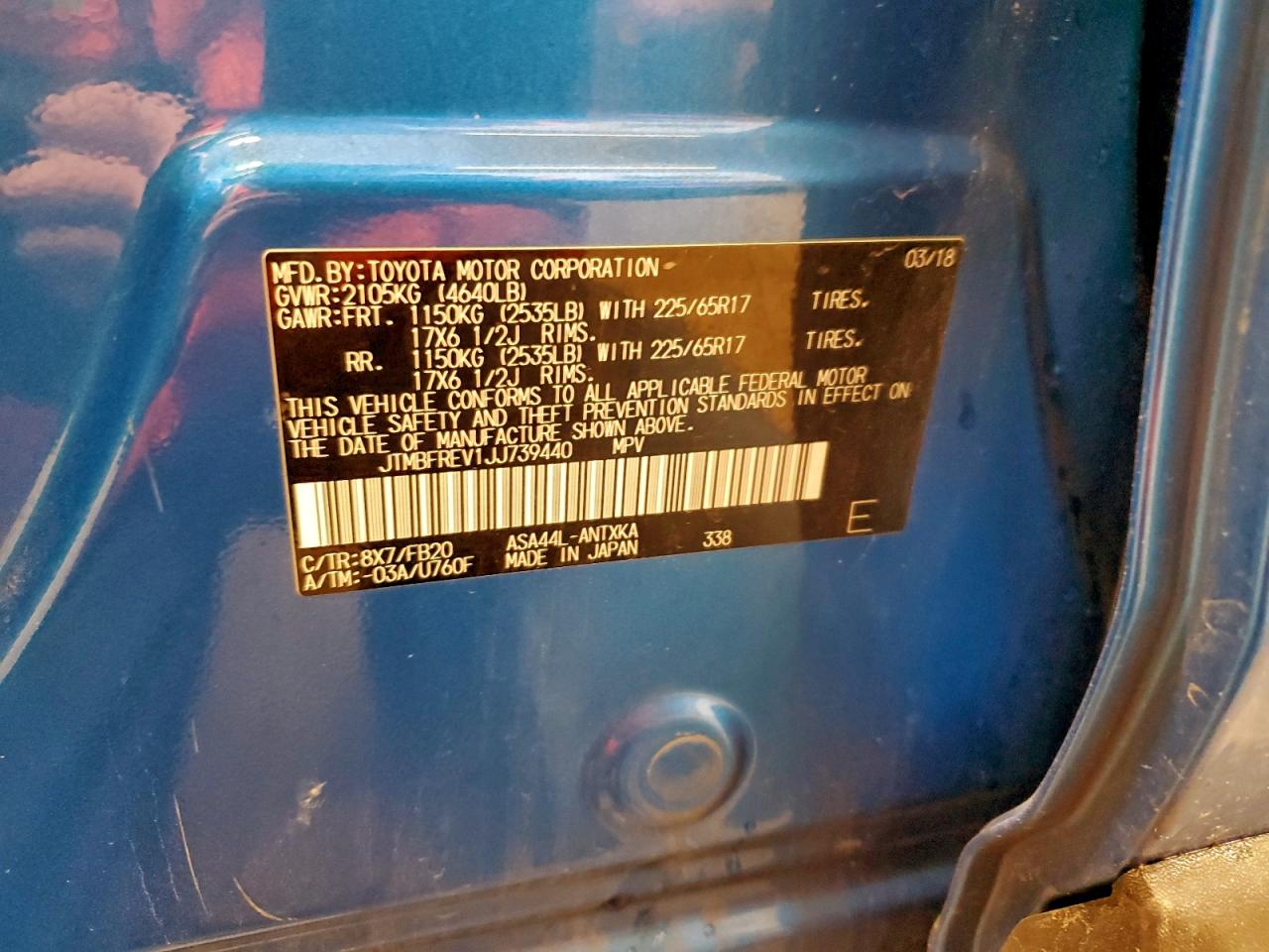 Toyota RAV4 Le Image 12