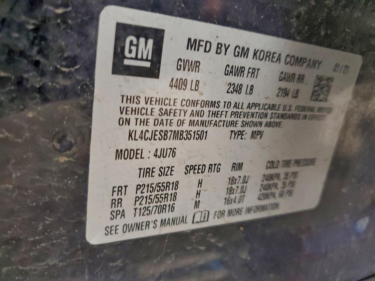 Buick Encore Preferred Image 13