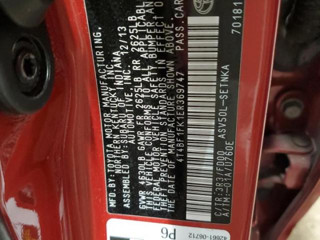 Toyota Camry L Image 4