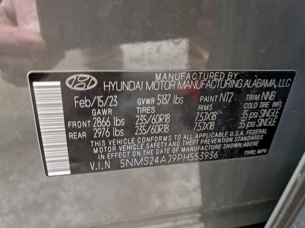 Hyundai SANTA FE Sel Image 12