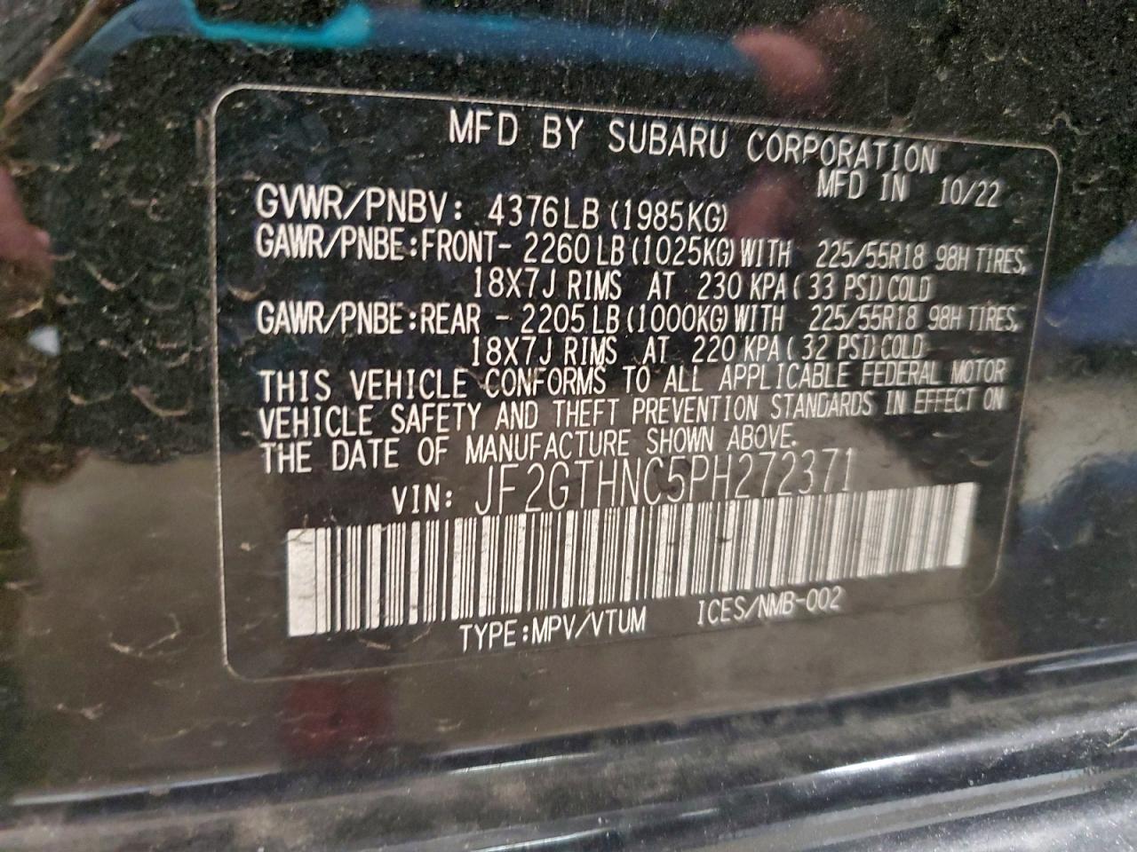 Subaru Crosstrek Limited Image 7