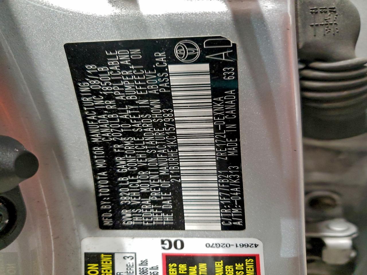 Toyota Corolla L Image 7