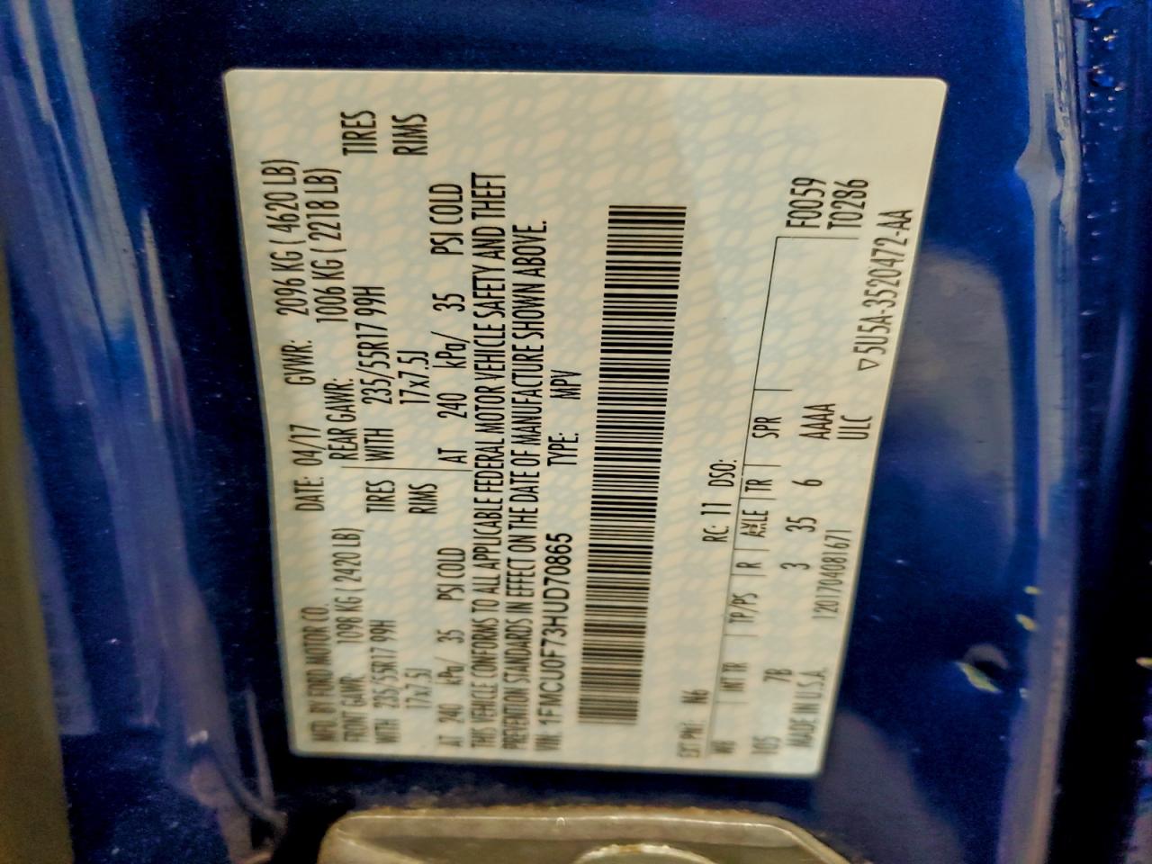 Ford Escape S Image 13