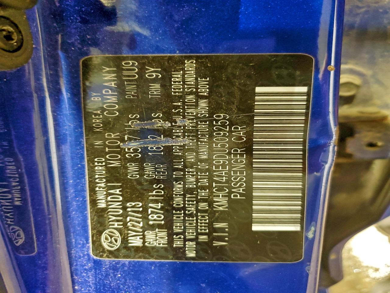 Hyundai ACCENT Gls Image 12