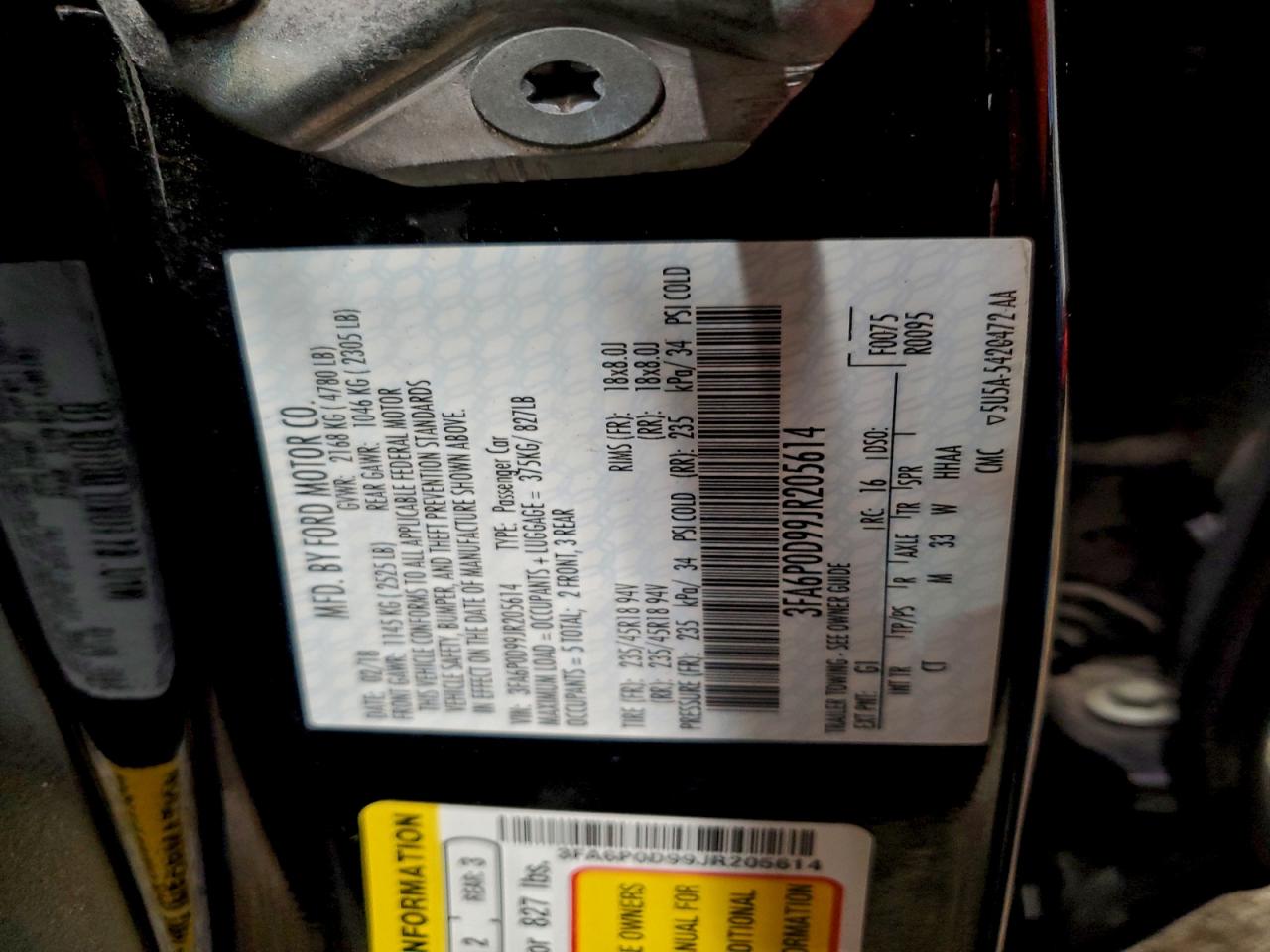 Ford Fusion Titanium/platinum Image 10