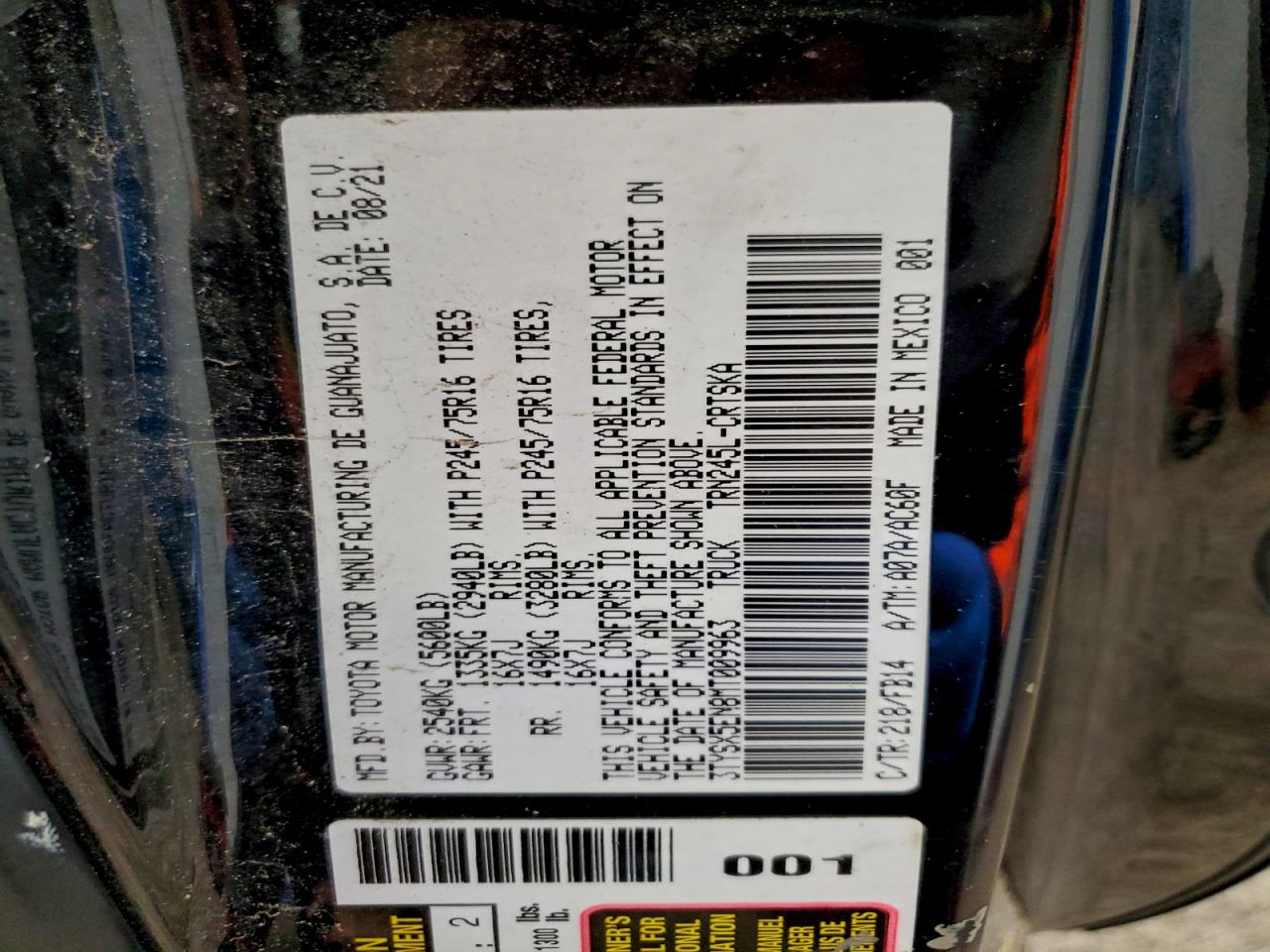 Toyota Tacoma Access Cab Image 8