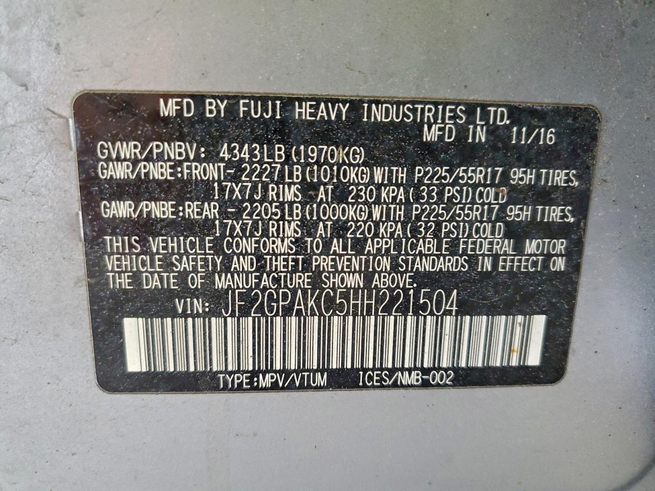 Subaru Crosstrek Limited Image 12